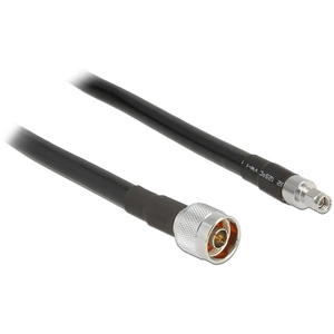 Delock N (m) - RP-SMA (m) kabel - CFD400/LLC400 - 50 Ohm / zwart - 1 meter pas cher