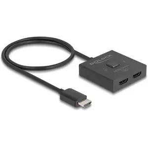DeLock Commutateur HDMI 2 ports 8K @ 60 Hz pas cher