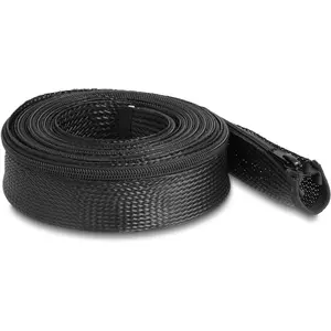Delock, Goulotte passe-câbles, Gaine tressée (Gaines pour câbles, 300 cm) pas cher