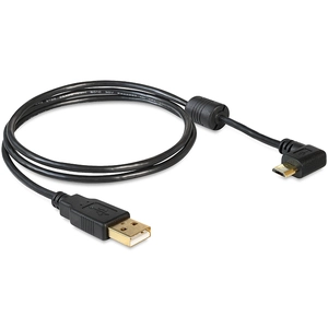 Comparateur de prix : Delock - Câble USB - USB (M) pour Micro-USB de type B (M) - 1 m - connecteur à 90°