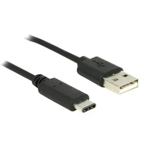 Delock USB-C naar USB-A snellaadkabel - USB2.0 - tot 3A / zwart - 0,50 meter pas cher