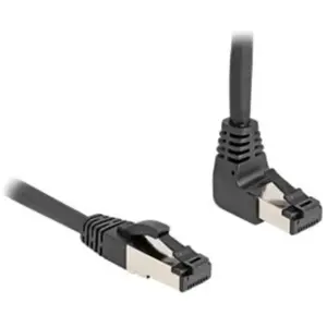 Delock Câble réseau RJ45 Cat.8.1 S/FTP 90° coudé en haut / droit 2 m n... pas cher