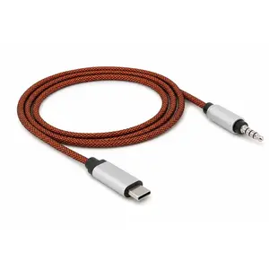 Delock AUX Kabel USB Type-C Stecker zu Klinkenstecker 3,5 mm (1.20 m, USB), Câble audio pas cher