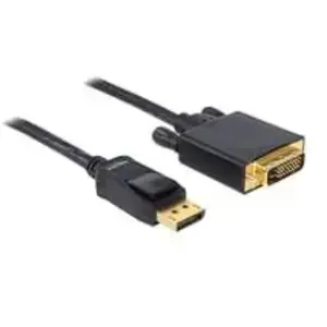 Câble DVI DeLOCK - DisplayPort (M) vers DVI-D (M) - 1m - Vis moletées pas cher