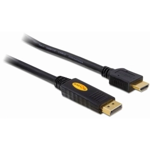 DeLOCK câble vidéo - DisplayPort / HDMI - 5 m pas cher