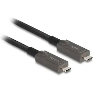 Delock Actieve optische USB-C-video + data + PD-kabel 5 m 5 m pas cher