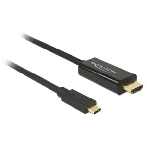 Delock Premium USB-C naar HDMI kabel met DP Alt Mode (4K 30 Hz) / zwart - 2 meter pas cher