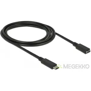 Delock 85542 USB 5Gbps verlengkabel USB Type-C male naar female 2m pas cher