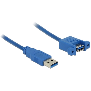 DeLOCK Panel-mount - câble USB - 1 m