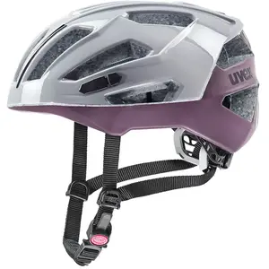 Comparateur de prix : uvex Gravel-X Fietshelm Rhino / Plum - Unisex - maat 52-57