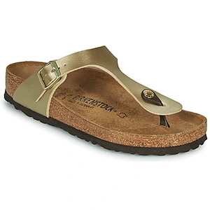 Birkenstock Mules Birkenstock Gizeh Flor W Bronze - 38 pas cher