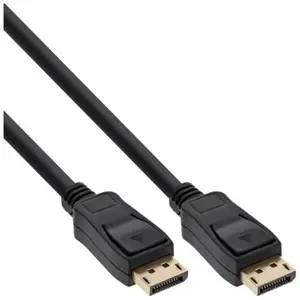 InLine Premium DisplayPort kabel - versie 1.2 (4K 60Hz) / zwart - 1,5 meter pas cher
