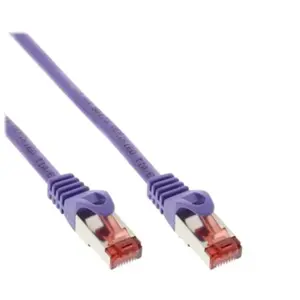 Intos Electronic Ag InLine cordon de raccordement - 1.5 m - violet pas cher