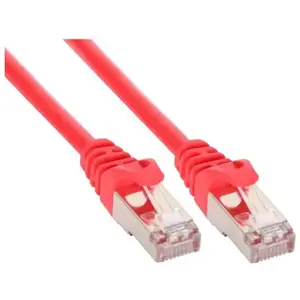 Comparateur de prix : InLine cordon de raccordement - 30 cm - rouge