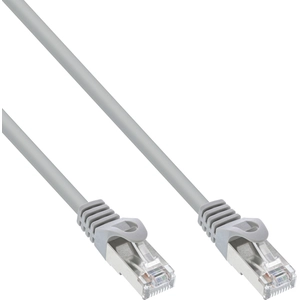 InLine - Cordon de raccordement - RJ-45 (M) pour RJ-45 (M) - 40 m - SFTP - CAT 5e - moulé, sans crochet - gris pas cher
