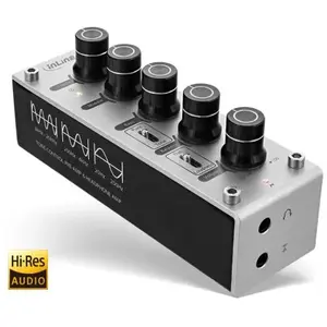 InLine® Ampli casque Hi-Res AUDIO AmpEQ + égaliseur Jack 3,5 mm alimen... pas cher
