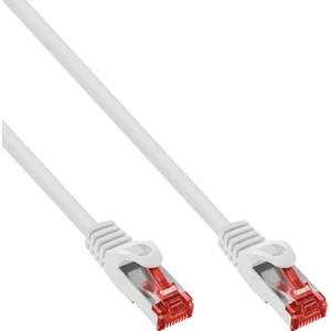 Comparateur de prix : InLine 76105W Câble patch S/FTP (PiMf), Câble RJ45, Catégorie 6, 250 MHz, PVC, CCA, Blanc, 5 m