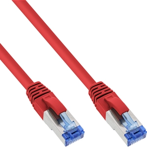 InLine Câble de raccordement (S/FTP, CAT6a, 15 m), Câble réseau pas cher