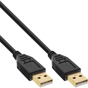 InLine - Câble USB - USB (M) pour USB (M) - 5 m - noir pas cher