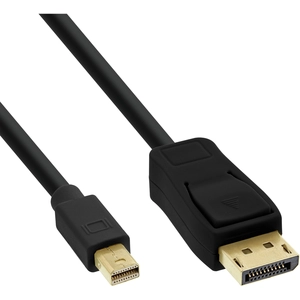 InLine 17134S Câble Mini DisplayPort vers DisplayPort Noir 1,5 m pas cher