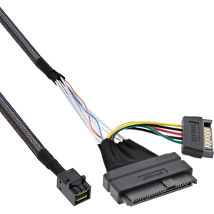 Comparateur de prix : Câble de connexion InLine® U.2, SSD avec U.2 (SFF-8639) à SFF-8643 + a...