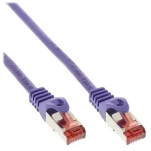 Intos Electronic Ag InLine cordon de raccordement - 3 m - violet pas cher