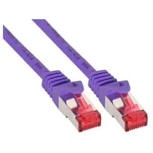 InLine cordon de raccordement - 30 cm - violet pas cher