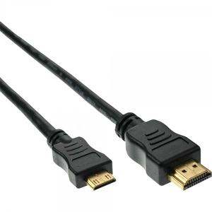 Intos Electronic Ag InLine Mini High Speed HDMI Cable - câble HDMI - 1.5 m pas cher