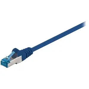 Goobay Wentronic S/FTP CAT6a 10 Gigabit netwerkkabel / blauw - LSZH - 7,5 meter pas cher