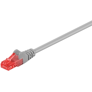 Comparateur de prix : Goobay - U/UTP netwerkkabel CAT6 - Grijs - 1 meter