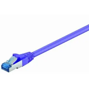 Goobay Wentronic S/FTP CAT6a 10 Gigabit netwerkkabel / paars - LSZH - 10 meter pas cher