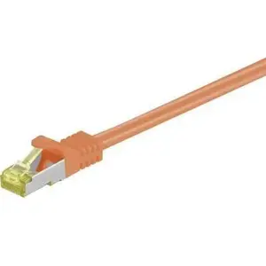 Câble réseau rj45 goobay - [1x rj45 mâle - 1x rj45 mâle] - 0.25 m - orange 91570 pas cher
