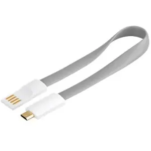 Wentronic electronic components handels goobay câble USB - 20 cm pas cher