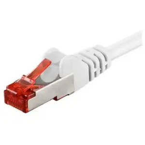 Wentronic electronic components handels goobay câble de réseau - 1.5 m - blanc pas cher