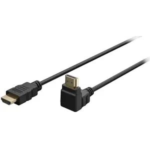 Goobay HDMI kabel - 90° haaks naar boven - HDMI 2.0 (4K 60Hz + HDR) / zwart - 5 meter