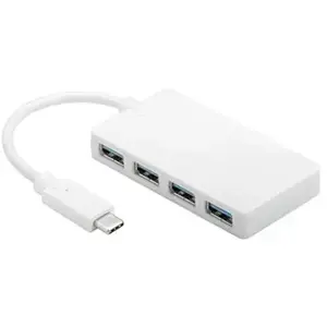 Goobay 66274 Adaptateur USB-C pour Appareil USB A 3.0/USB-C Blanc