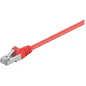 Cat 5-100 sftp Red 1m - 1 m - RJ-45 - RJ-45 - Rouge (68032) - Goobay pas cher
