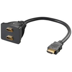 Goobay A 340 G (HDMI+ 19pin M/2xHDMI+ 19pin F) pas cher