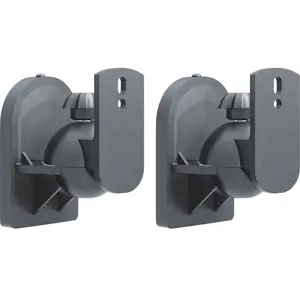 Goobay luidspreker muurbeugel set voor kleine luidsprekers - tot 3,5 kg / zwart pas cher