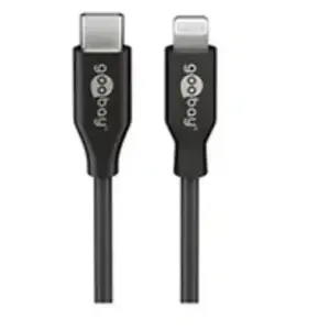 Câble de Données et de Charge USB-C / Lightning Goobay - 1m - NoirVendu parfnac-be