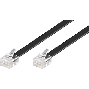 Wentronic electronic components handels Goobay câble de téléphone - 6 m pas cher
