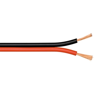 Goobay Luidsprekerkabel 2 x 1.00mm² - CCA - Rood/zwart - 100 m pas cher