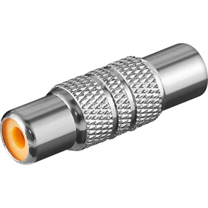 Raccord "I" RCA femelle/femelle, chrome pas cher
