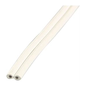 Deltaco goobay Luidspreker kabel (CU koper) - 2x 0,75mm² / wit - 25 meter pas cher