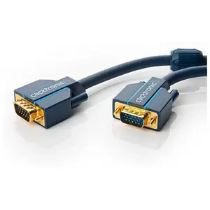 Clicktronic Casual Câble de connexion VGA 10 m pas cher