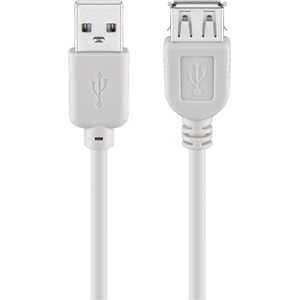Wentronic Electronic Components Handels goobay rallonge de câble USB - 1.8 m pas cher