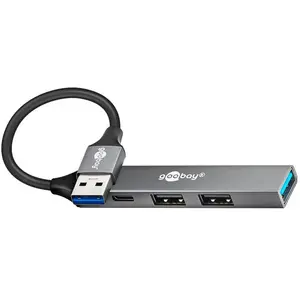 Goobay Hub USB 3.2 Slim - 4 po pas cher