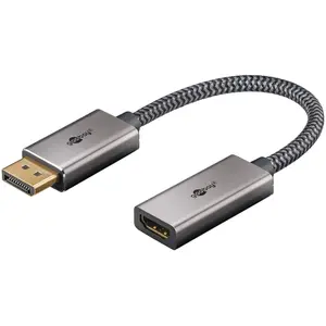 Goobay Plus DisplayPort - HDMI adapter | 8K 60Hz | 0,20 meter pas cher