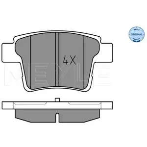 Meyle Remblokkenset schijfrem pas cher