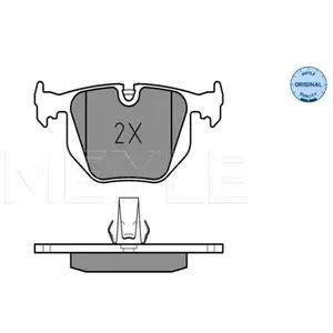 Meyle Remblokkenset schijfrem pas cher